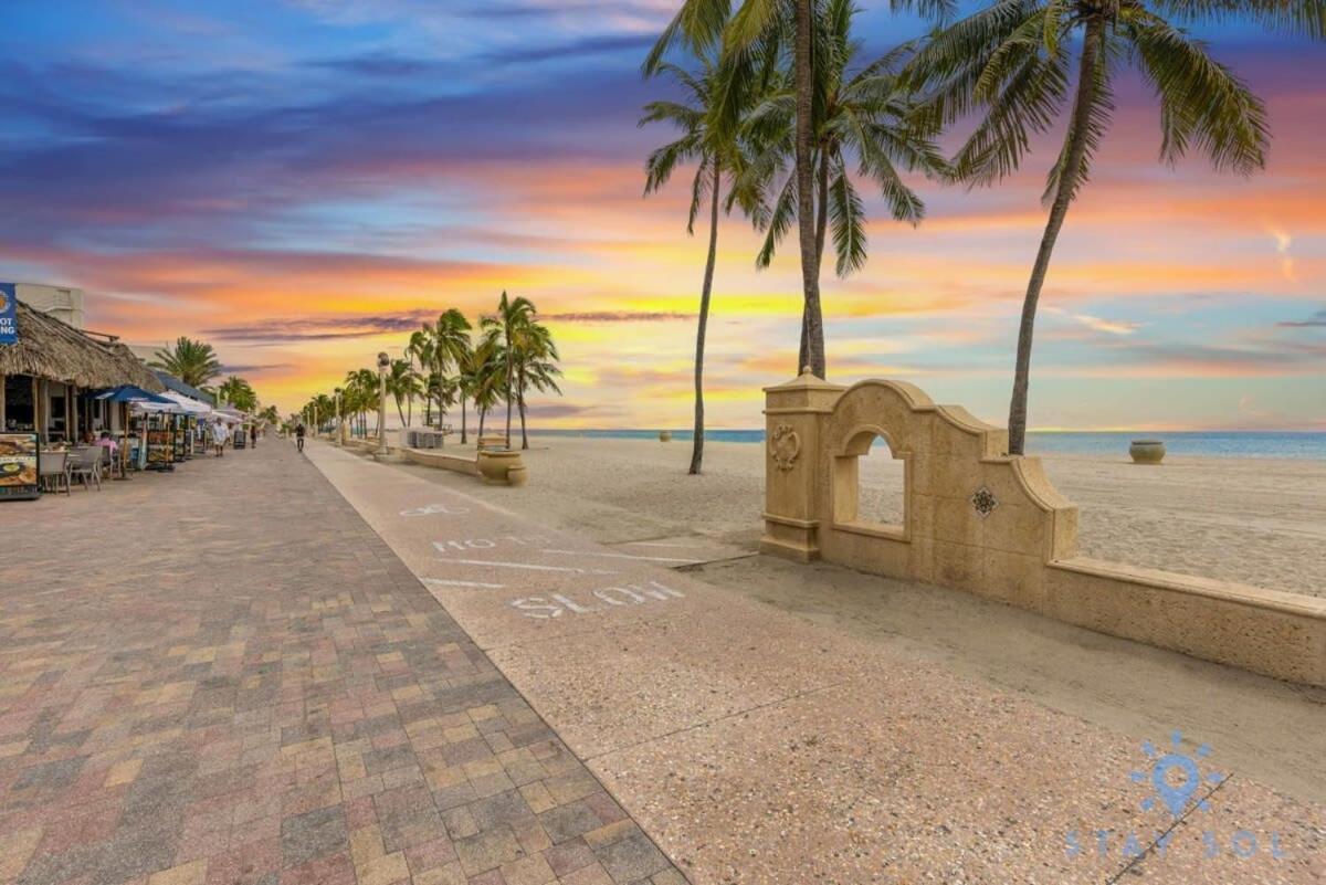 Rooftop Pool - Ocean View Balcony - Hollywood Beach Exterior foto