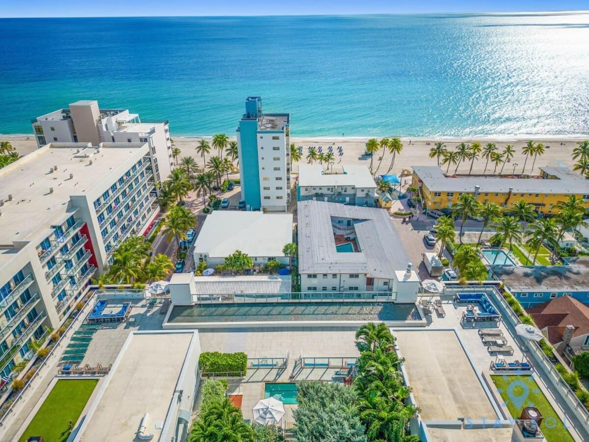 Rooftop Pool - Ocean View Balcony - Hollywood Beach Exterior foto