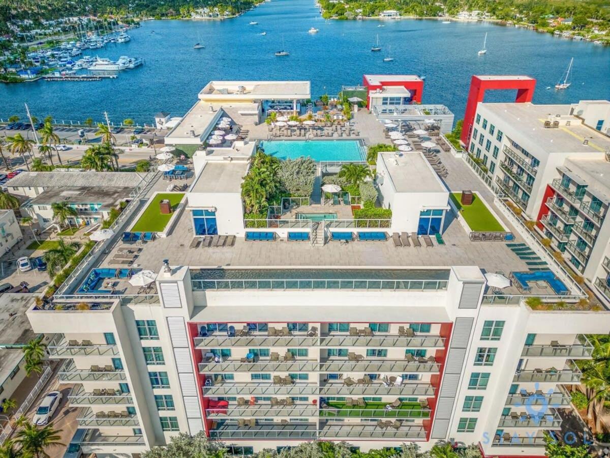 Rooftop Pool - Ocean View Balcony - Hollywood Beach Exterior foto