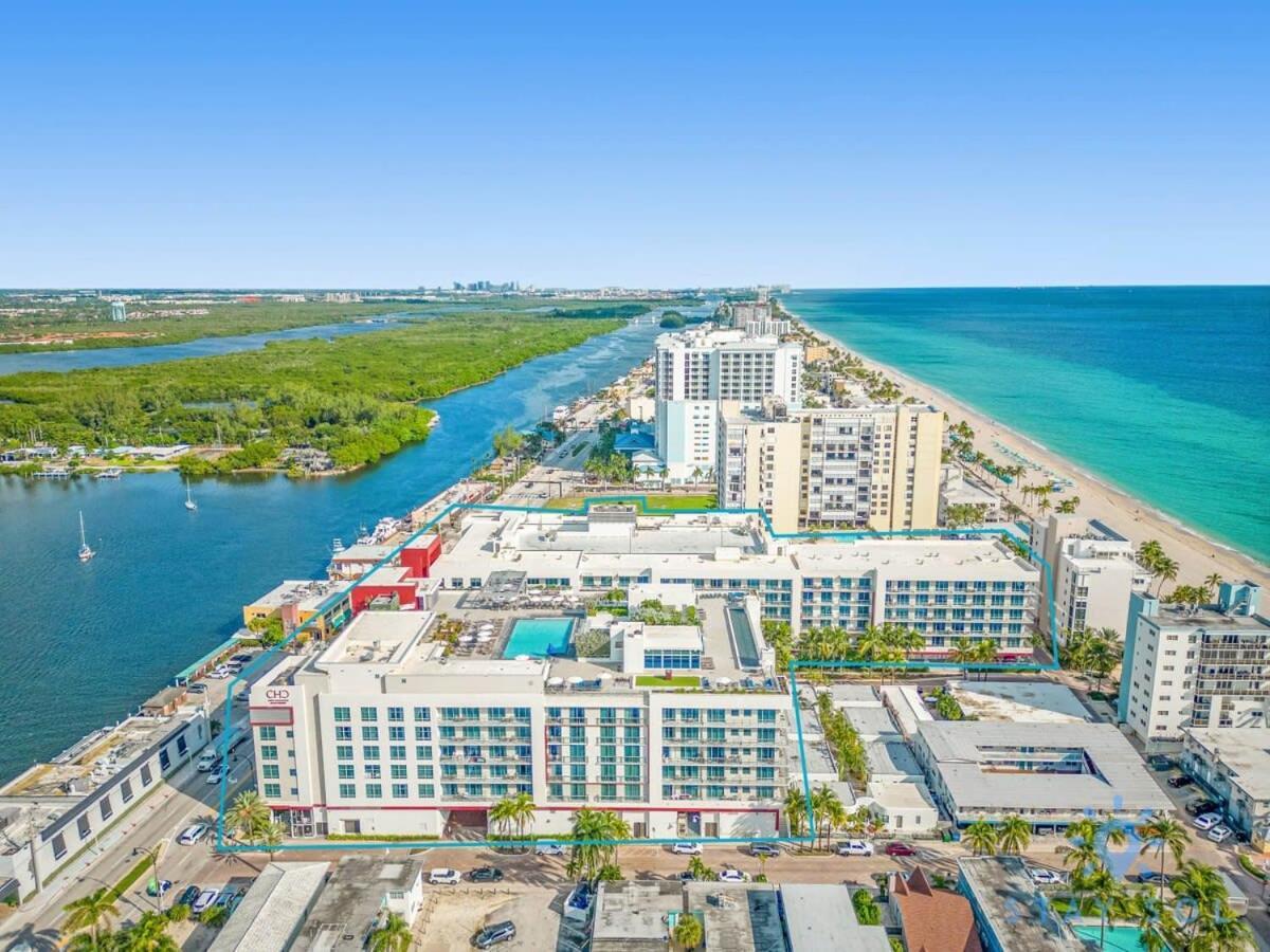 Rooftop Pool - Ocean View Balcony - Hollywood Beach Exterior foto
