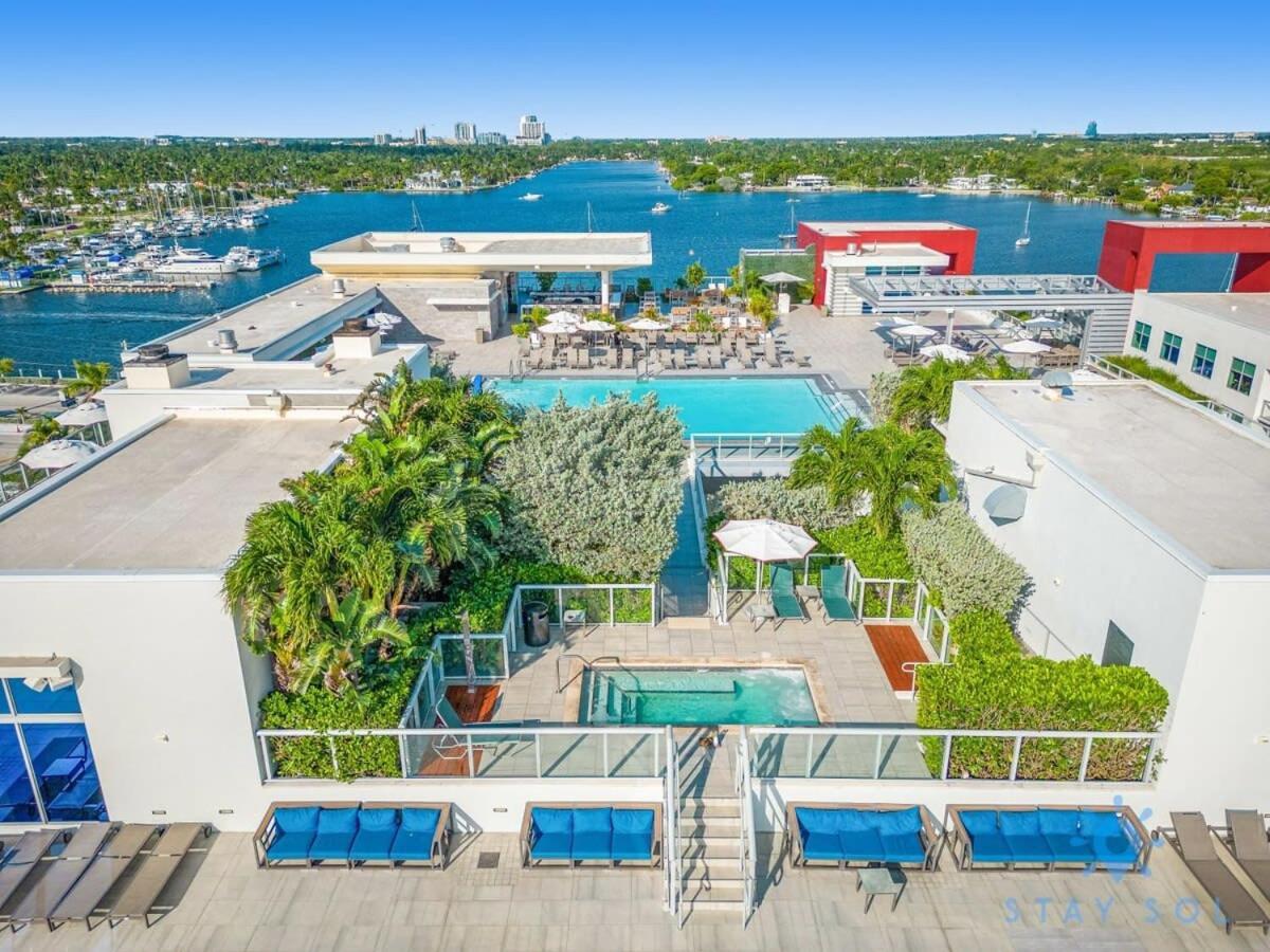 Rooftop Pool - Ocean View Balcony - Hollywood Beach Exterior foto
